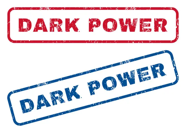 Stempel Dark Power — Stockvektor