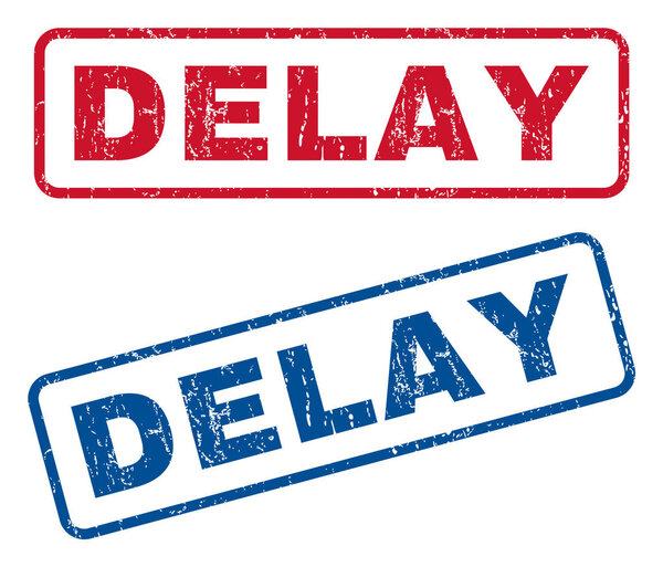 Delay Rubber Stamps