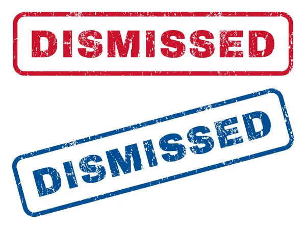 Dismissed rubber stamp Royalty Free Vector Image