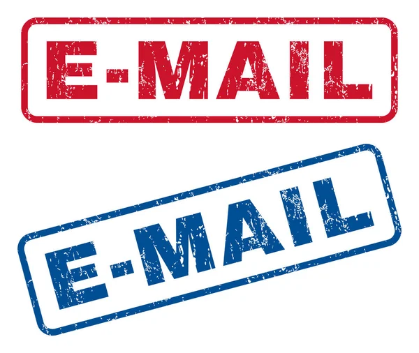 E-Mail Sellos de goma — Vector de stock