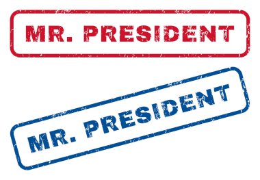 Bay Başkan lastik pullar