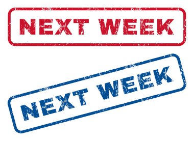 Gelecek hafta lastik pullar