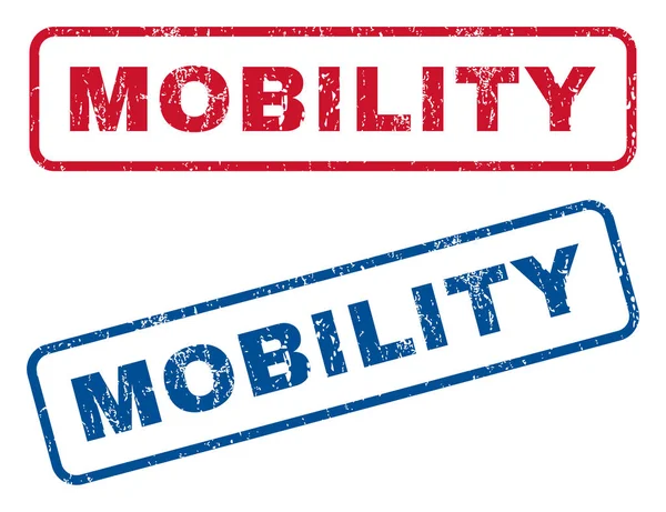 Selos de borracha de mobilidade —  Vetores de Stock