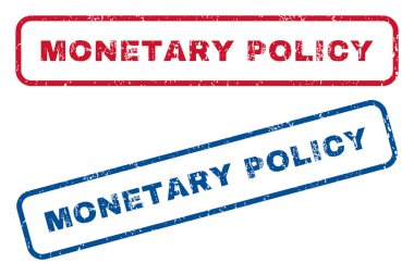 Para politikası lastik pullar