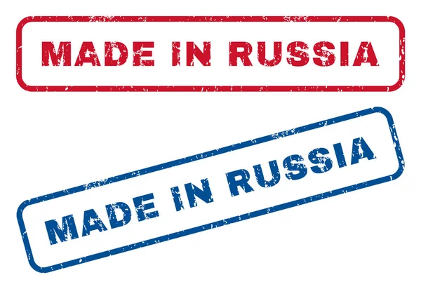 Gemaakt In Rusland stempels — Stockvector