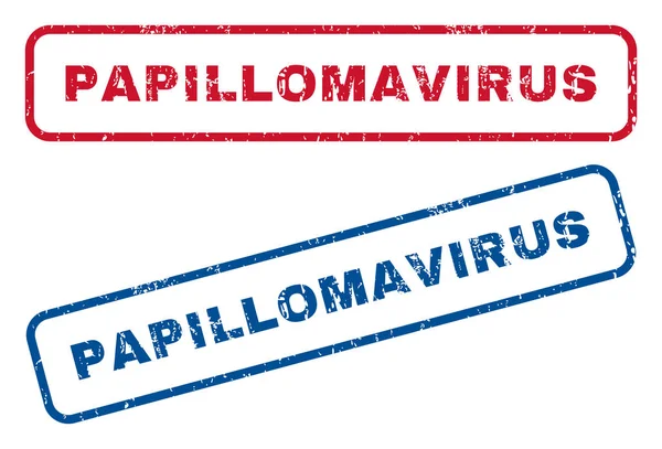 Papillomavirus-Stempel — Stockvektor