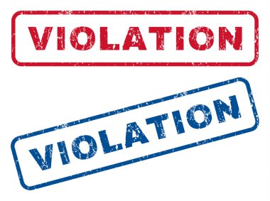 İhlali lastik pullar