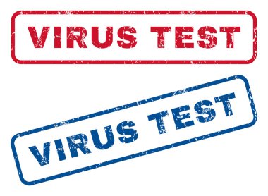 Virüs Test lastik pullar