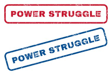 Güç mücadelesi lastik pullar