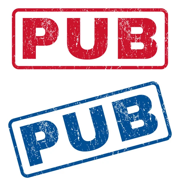 Pub stämplar — Stock vektor