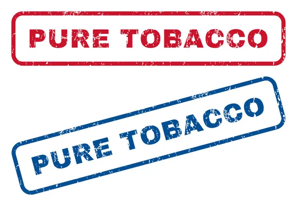 Резиновые штампы Pure Tobacco — стоковый вектор