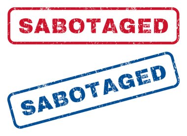 Bozulmuş lastik pullar