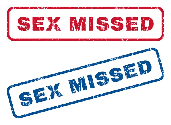 Σεξ έχασε λαστιχένιες σφραγίδες — Διανυσματικό Αρχείο