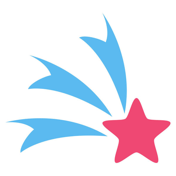 Falling Star Vector Icon