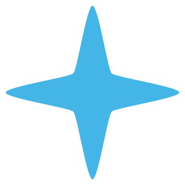 Işıltı vektör yıldız simgesi