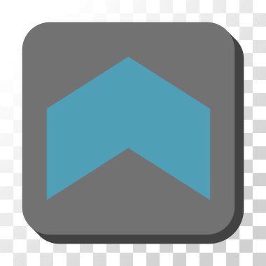 Yuvarlatılmış Kare vektör düğmesini yukarı yön