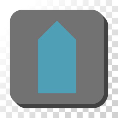 Yuvarlatılmış Kare vektör düğmesini yukarı yön