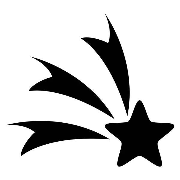 Estrella que cae Vector Icono — Archivo Imágenes Vectoriales