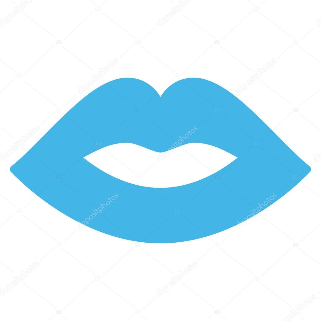 Lips Vector Icon — Stock Vector © anastasyastocks.gmail.com #141053276