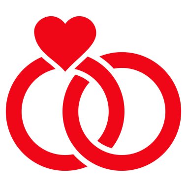 Alyans vektör simgesi