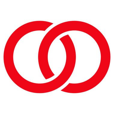 Alyans vektör simgesi