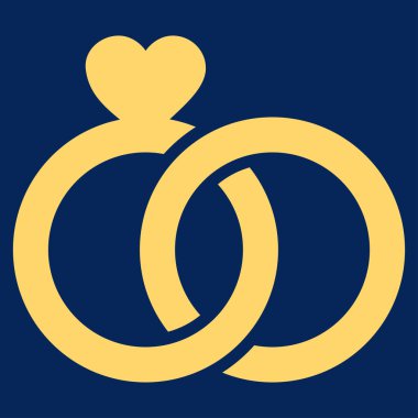 Alyans vektör simgesi