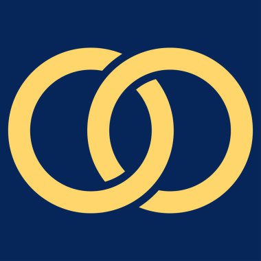 Alyans vektör simgesi