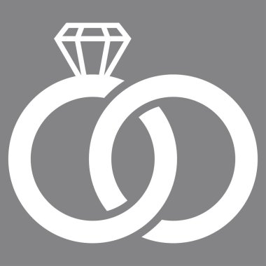 Alyans vektör simgesi