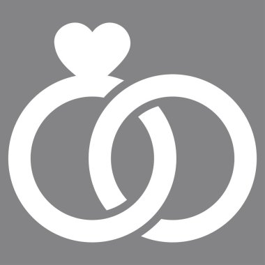 Alyans vektör simgesi