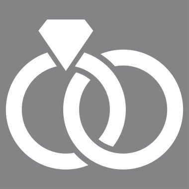 Alyans vektör simgesi