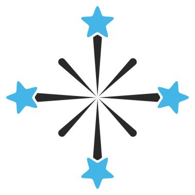 Fireworks vektör simgesi