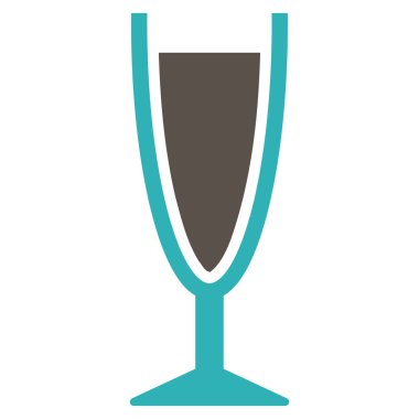 şarap cam vektör simgesi