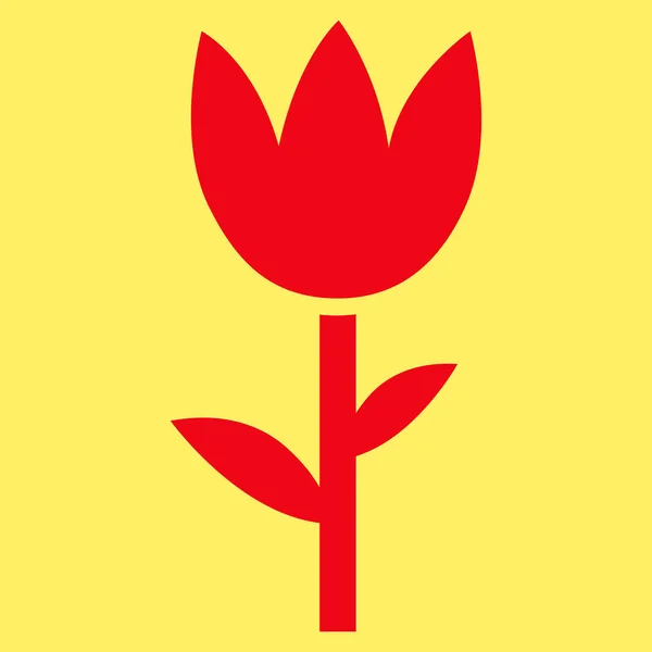 Tulip Vector Icon — Stock Vector