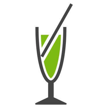 Kokteyl vektör simgesi