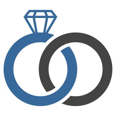 Alyans vektör simgesi