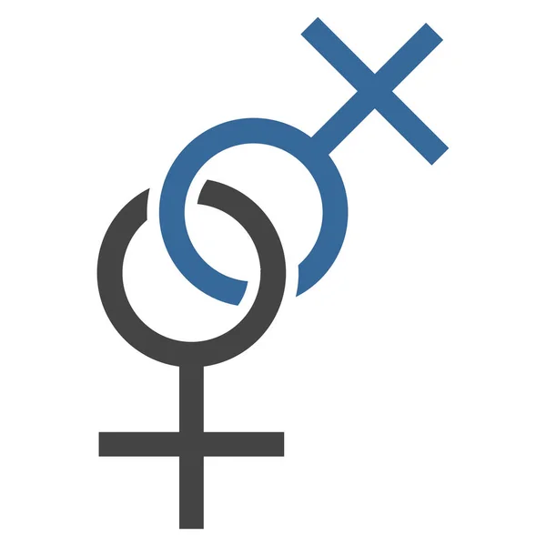 Символ любви лесбиянок — стоковый вектор