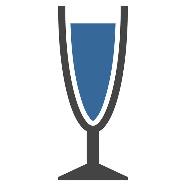 Icono de cristal de vino vector — Vector de stock