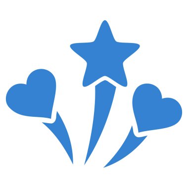 Güzel Fireworks vektör simgesi