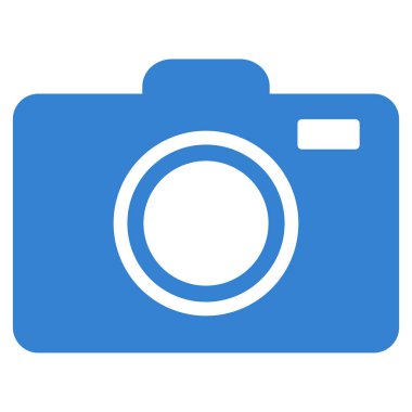 Fotoğraf kamerası vektör simgesi