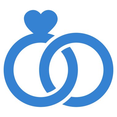 Alyans vektör simgesi