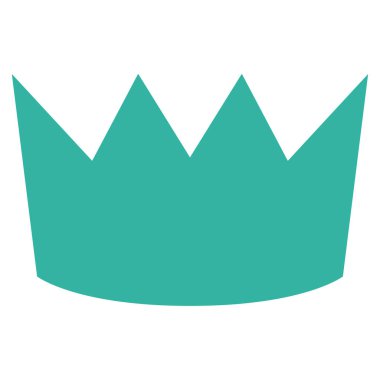 taç vektör simgesi