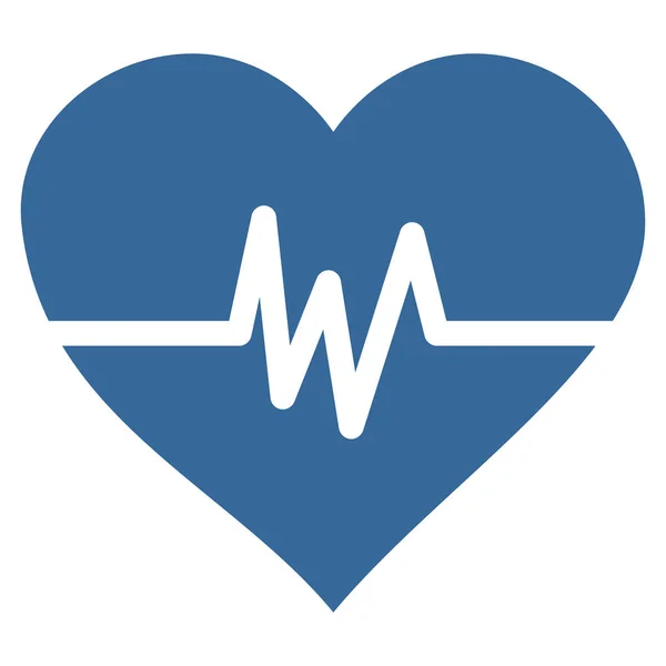 Hart Pulse Vector pictogram — Stockvector