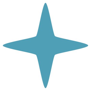 Işıltı vektör yıldız simgesi