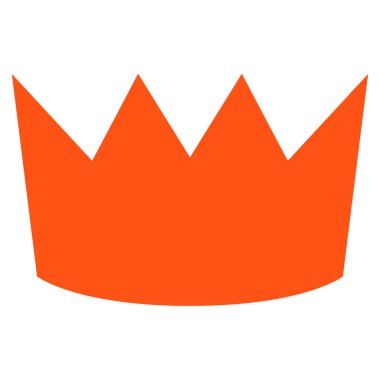 taç vektör simgesi