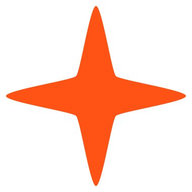 Işıltı vektör yıldız simgesi