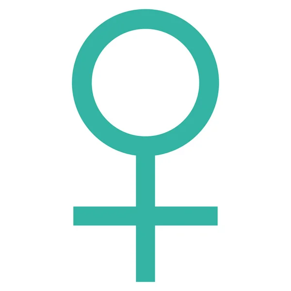 Venus Female Symbol Vector Icon — Stock Vector