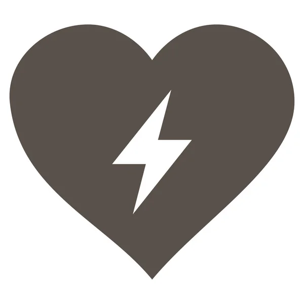 Hjärtat Power vektor symbol — Stock vektor