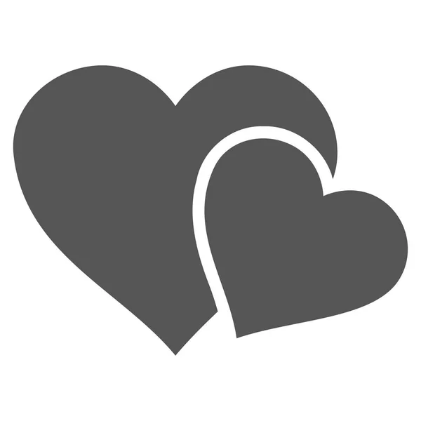 Miłość serce wektor ikona — Wektor stockowy
