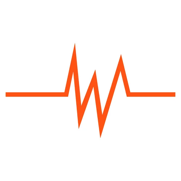 Puls signaal Vector Icon — Stockvector