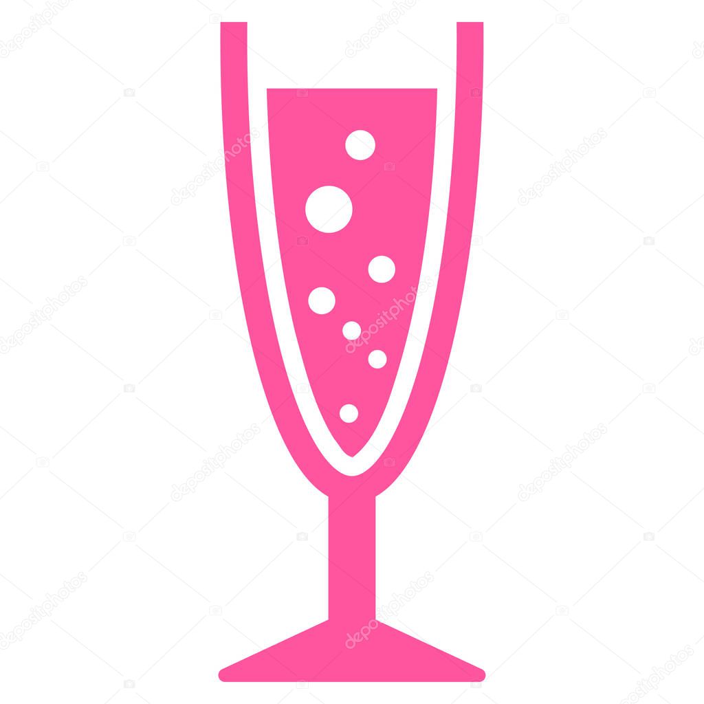 Champagne Glass Vector Icon